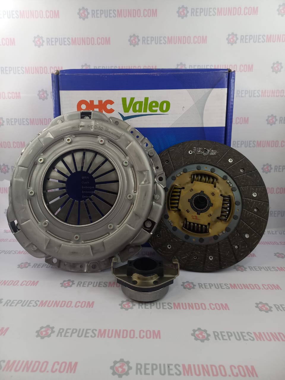 KIT EMBRAGUE HYUNDAI H100 H1 STAREX KIA GRAN CARNIVAL DIESEL VALEO REF HDK-136/HDK-136B HDK-136 KOREA