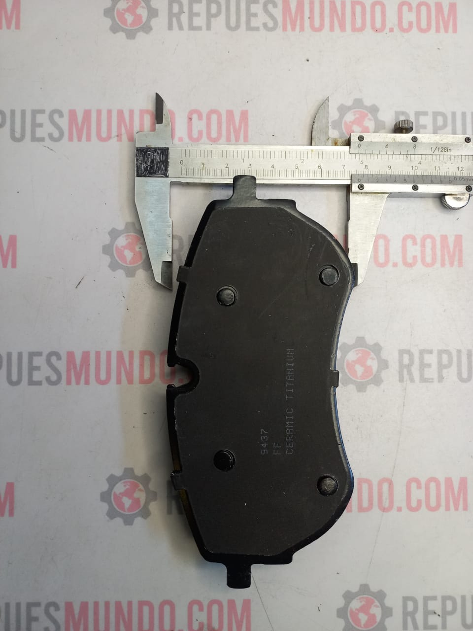 PASTILLAS PARA FRENO VOLSKWAGEN AMAROK 2018 AL 2022 REF D2196 9437 BRAKE USA CERAMICA MED 164X75 MM - Image 2