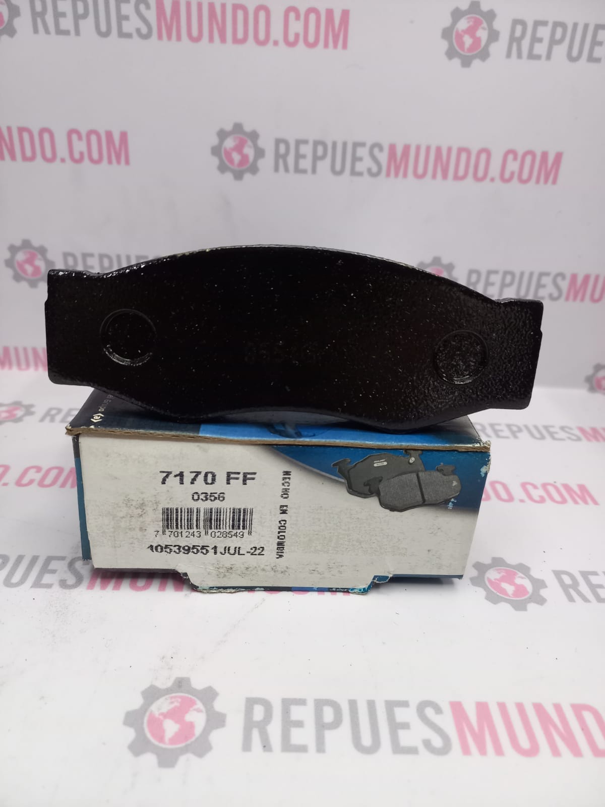 PASTILLAS PARA FRENO NISSAN D21 1985 1998 VANETTE ZNA RICH REF D265 7170 NOVEX MED 130X49 MM INCOLBEST