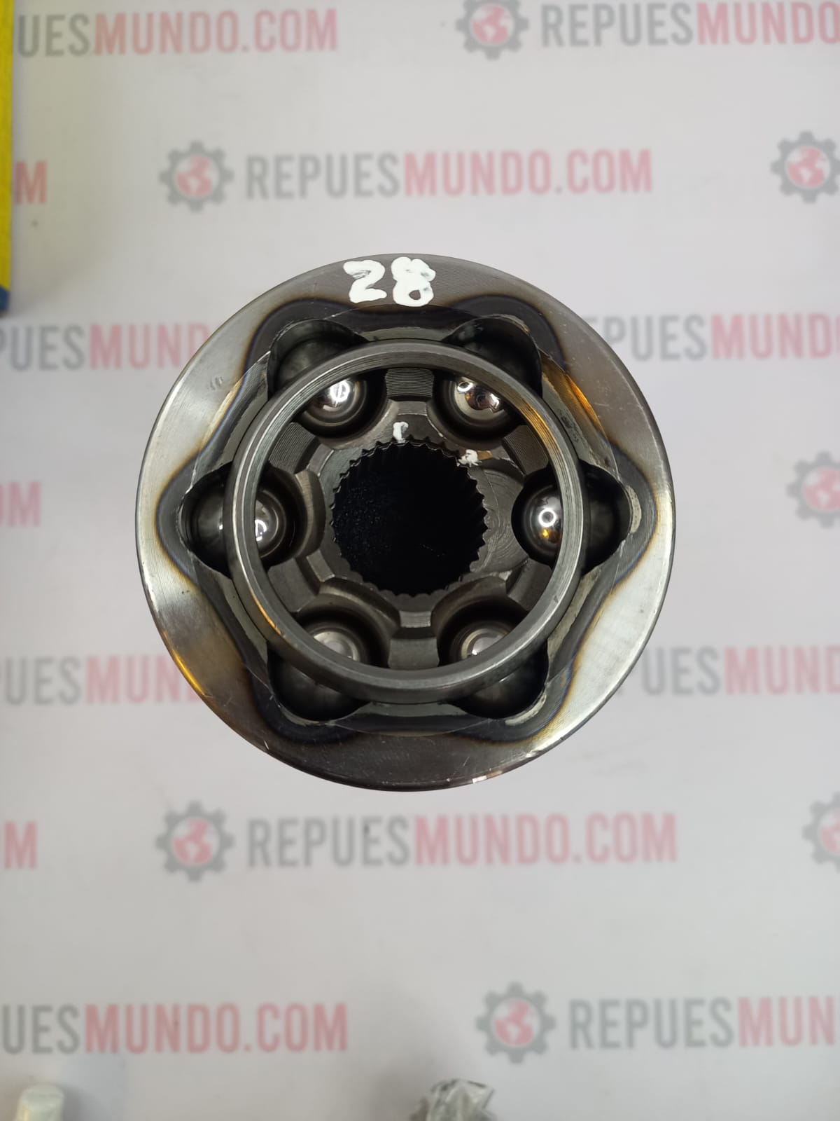 PUNTA EJE LADO RUEDA MAZDA 323 30 DIENTES PIN EXTERNO REF 30109007 GTI LR - Image 3