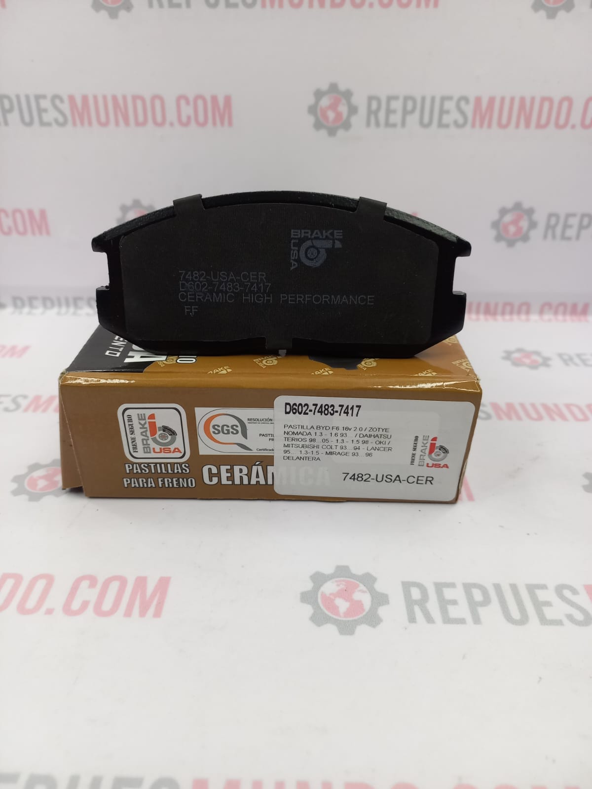 Tavares Future Bound ECS-81047 未使用 PASTILLAS PARA FRENO DAIHATSU TERIOS OKI ZOTYE NOMADA MITSUBISHI
