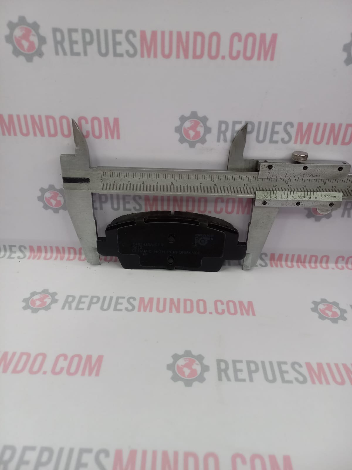 PASTILLAS PARA FRENO KIA PICANTO ION RIN 13 REF 3610 E465 CERAMICA BRAKE USA MED 113X47 MM - Image 2