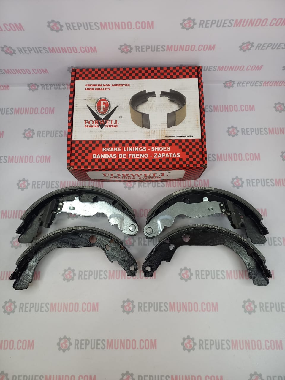 BANDAS PARA FRENO RENAULT DUSTER 4X4 2.0 CAPTUR REF BAN-10039A FORWELL