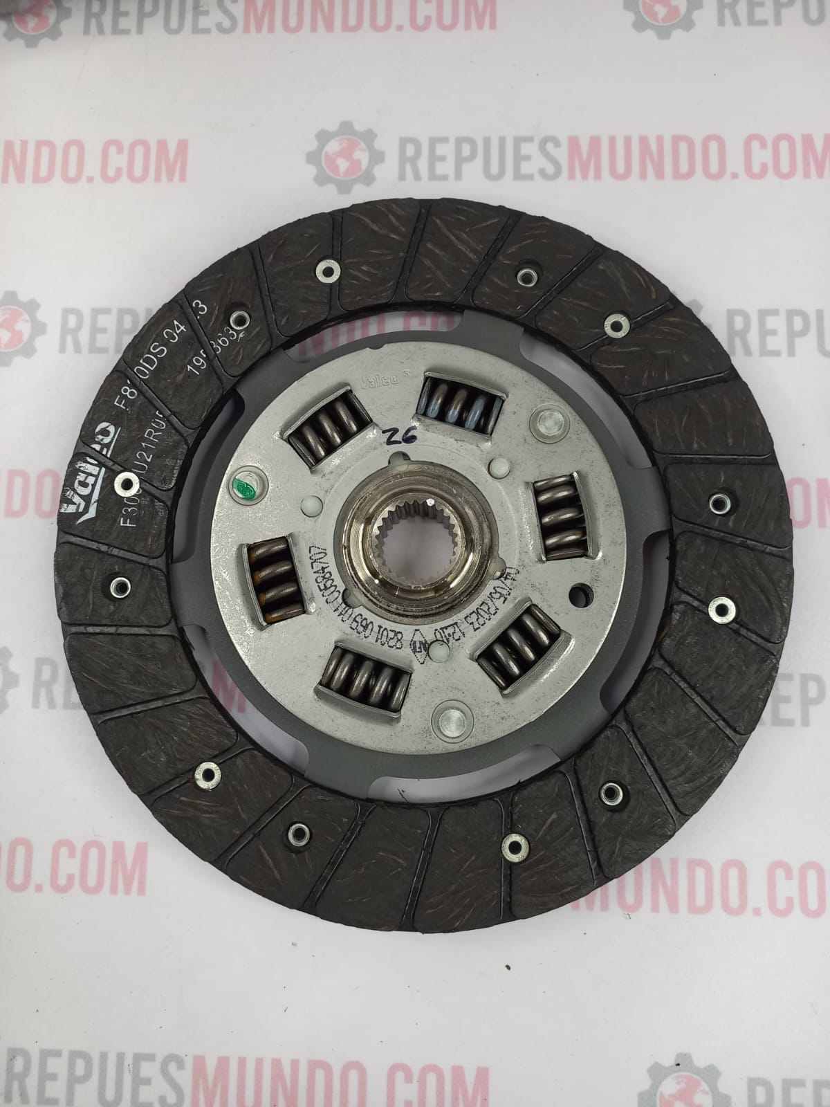 KIT EMBRAGUE DISCO PRENSA Y BALINERA RENAULT SANDERO STEPWAY LOGAN CLIO CITIUS 1.6 REF 30 20 522 23R GENUINE ORIJINAL - Image 6
