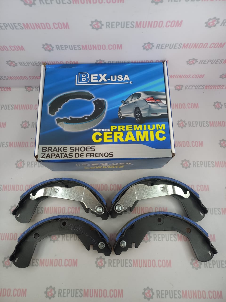 BANDAS PARA FRENO CHEVROLET TRACKER SONIC REF BS1615 BEX-USA