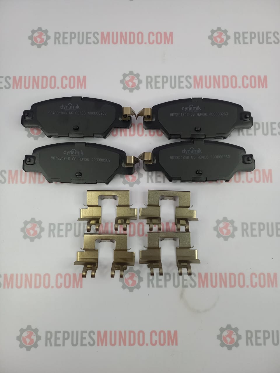 PASTILLAS PARA FRENO MAZDA CX5 TRASERAS REF D1846 9073 SP1860 DYNAMIC CERAMICA MED 112X42 MM