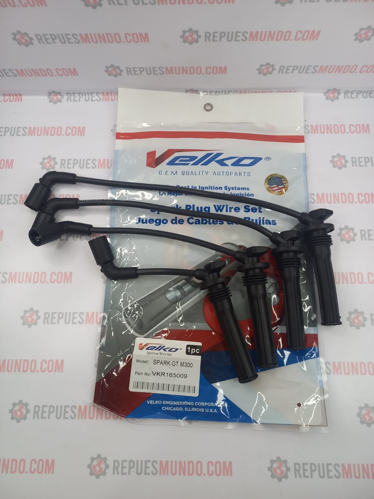 INSTALACION ALTA CHEVROLET SPARK GT BEAT N300 REF VKR165009 VELKO