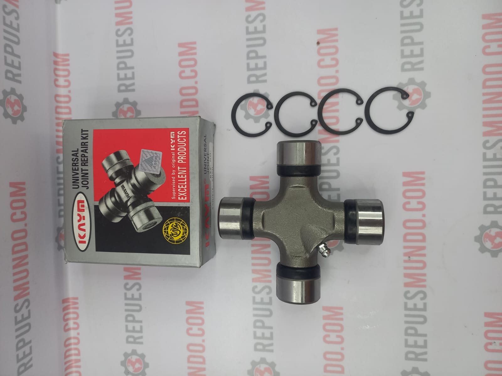 CRUCETA CARDAN FORD F600 CHEVROLET C10 C20 C30 P30 REF 330/GU-2050 KAYM MED  30X106 MM – Repuesmundo