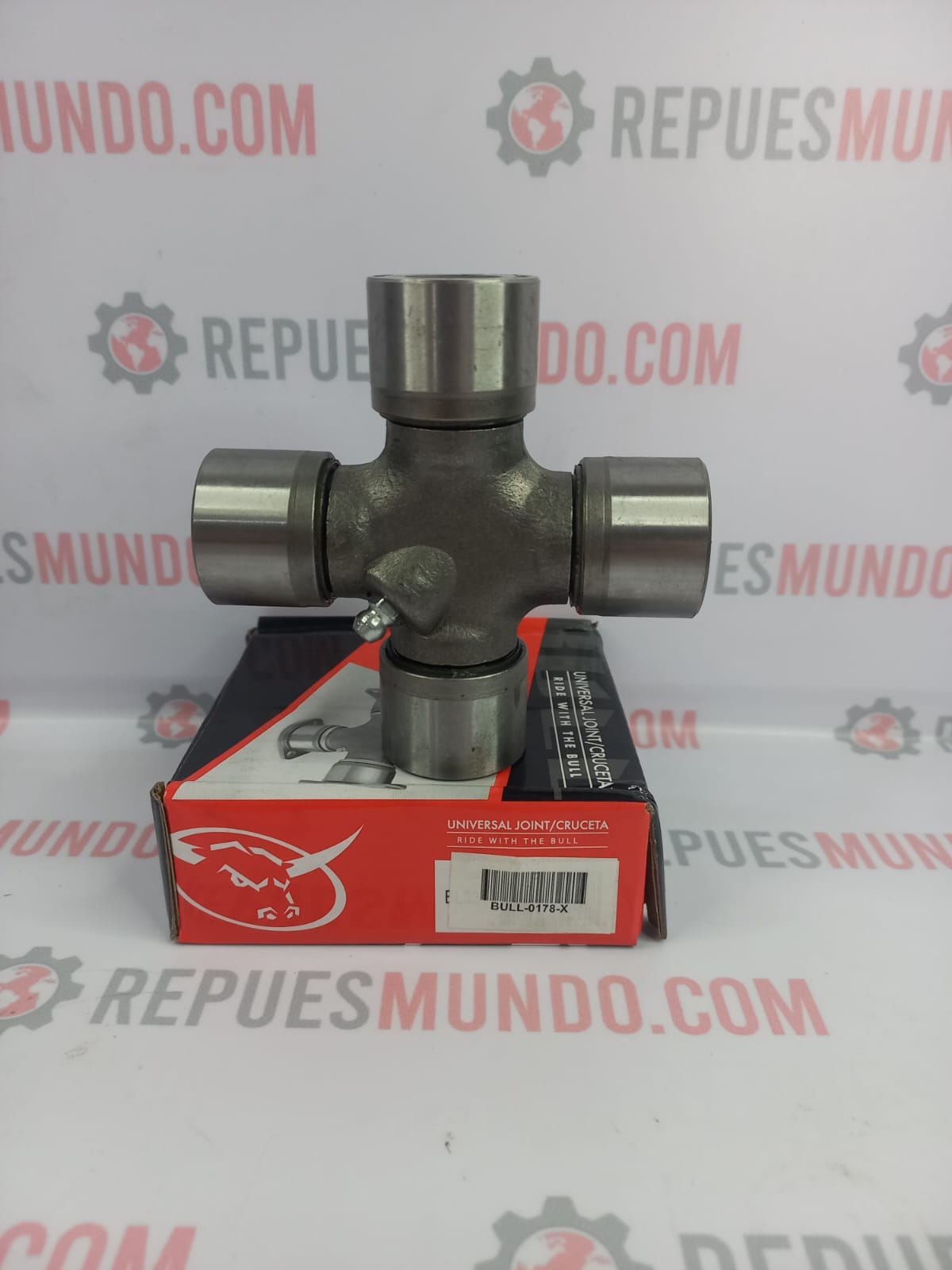 CRUCETA CARDAN SERIE 1350 C10 C20 C30 DODGE CHEVROLET JEEP OTROS MED 30X92 MM BULL - Image 4
