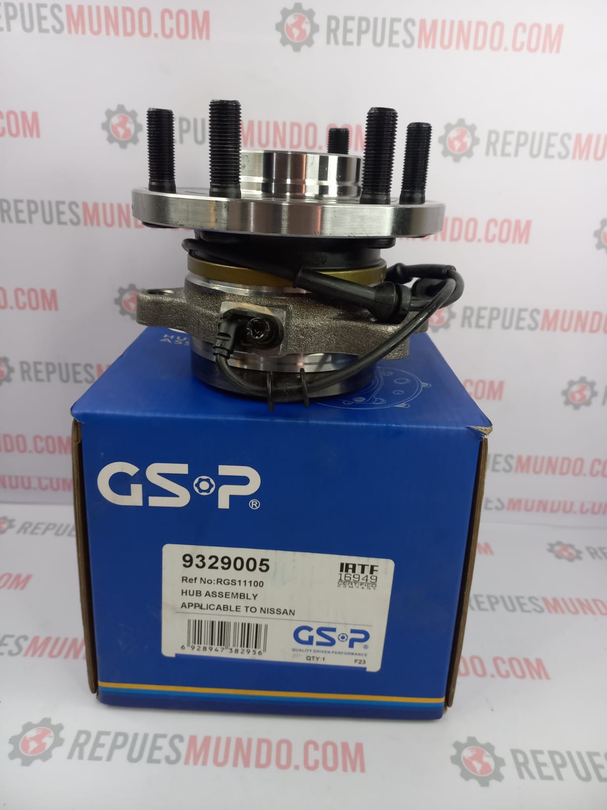 BOCIN RODAMIENTO RUEDA DELANTERO NISSAN NP300 FRONTIER D23X 4X2 RENAULT ALASKAN ABS REF WHNP300 4X4 26032 9329005 GSP - Image 7
