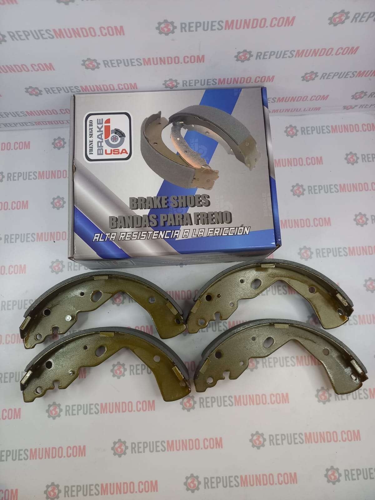 BANDAS ZAPATAS PARA FRENO NISSAN NP300 MAZDA BT50 4X2 RENAULT ALASKA REF BZ-1003 BRAKE USA