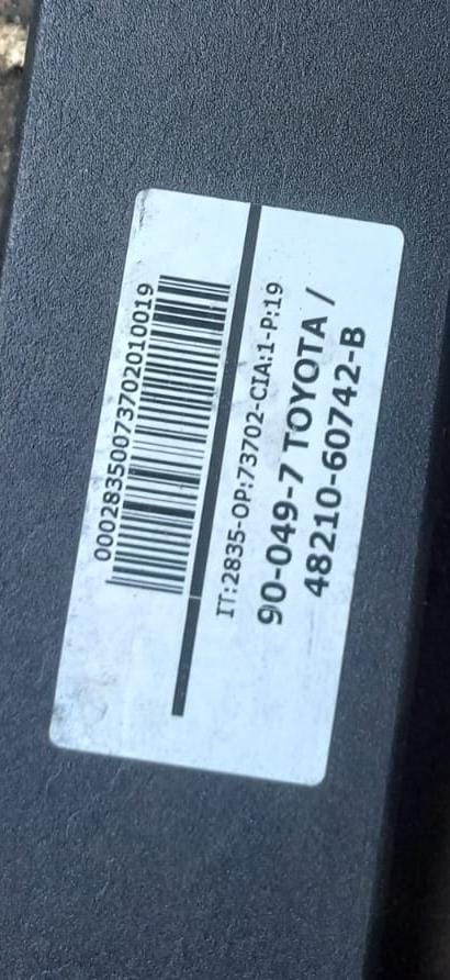 HOJA DE RESORTE MUELLE MACHETE TOYOTA FJ 4.5 REF 48210-60742 90-049-B 2835-OP 73702-CIA 1-P:19 HERCULES