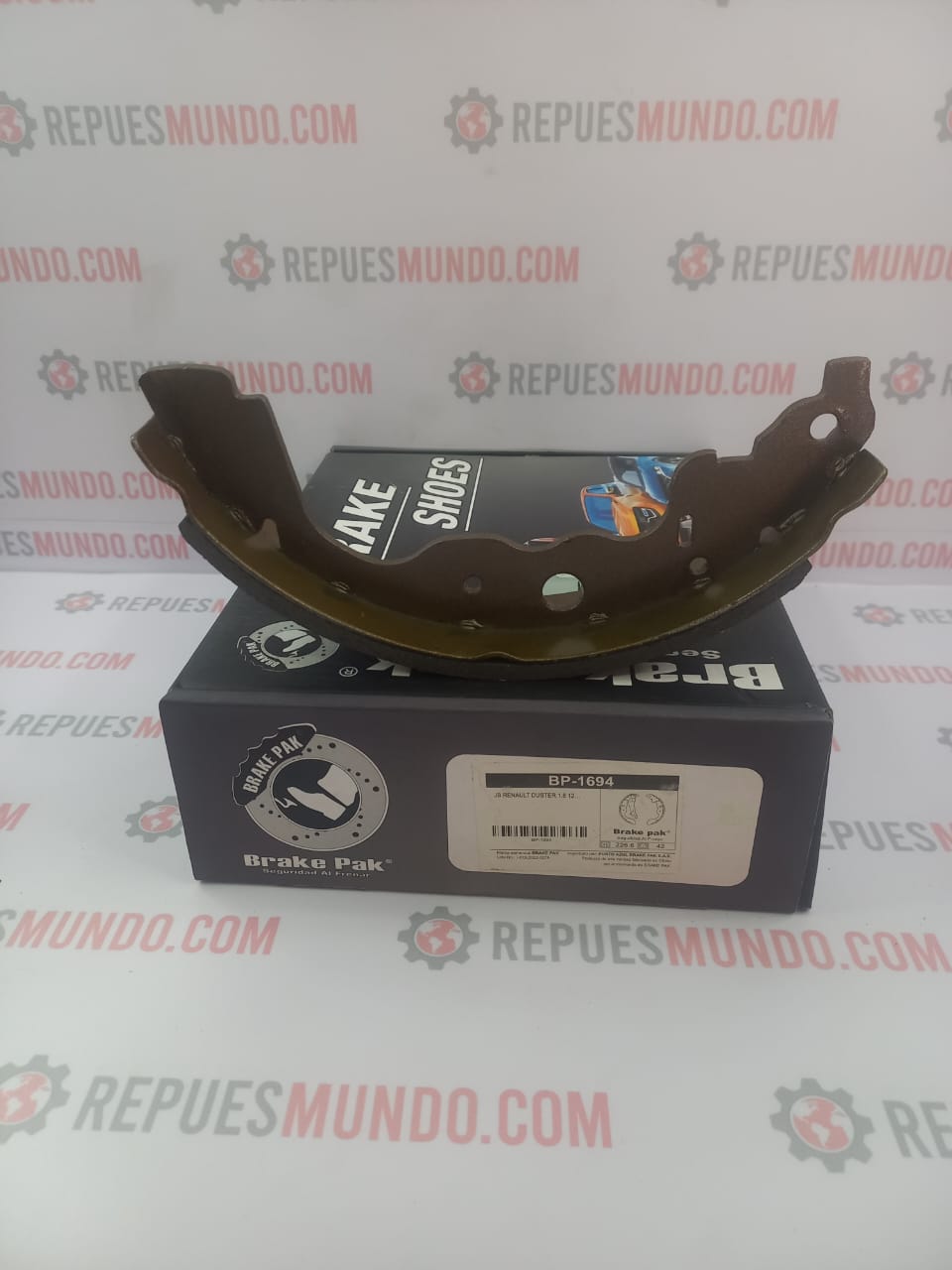 BANDAS PARA FRENO RENAULT DUSTER 1.6 4X2 REF BP-1694 BRAKE PAK - Image 4