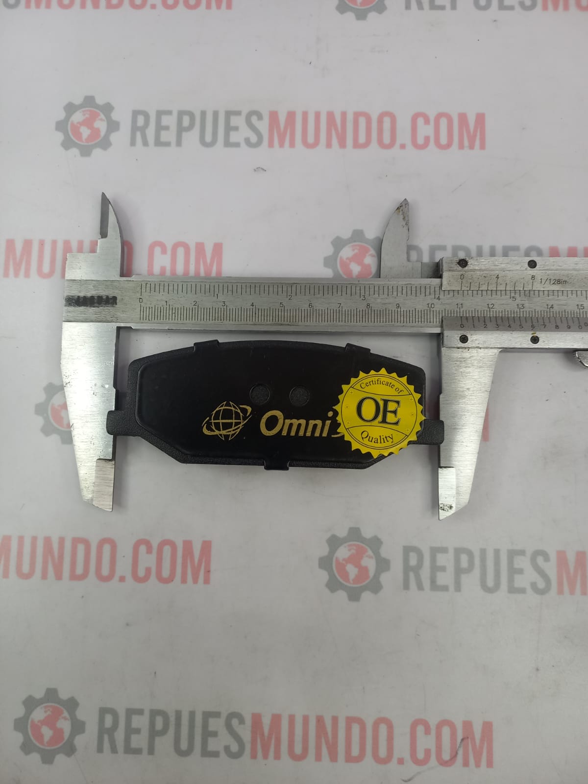 PASTILLAS PARA FRENO DEL CHEVROLET JIMNY SAMURAI SUZUKI SJ 410 REF D035 035 PD M660 OMNI5 MED 110X035 - Image 2