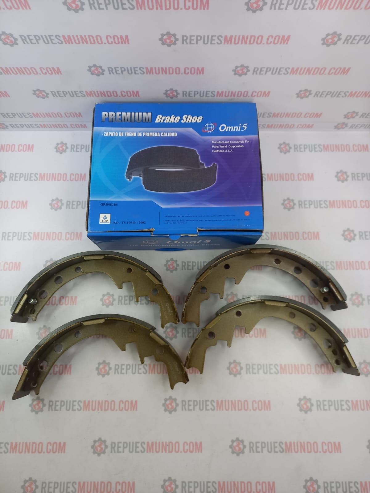 BANDAS PARA FRENO TOYOTA HILUX 4X2 REF 04495-35180 OMNI5
