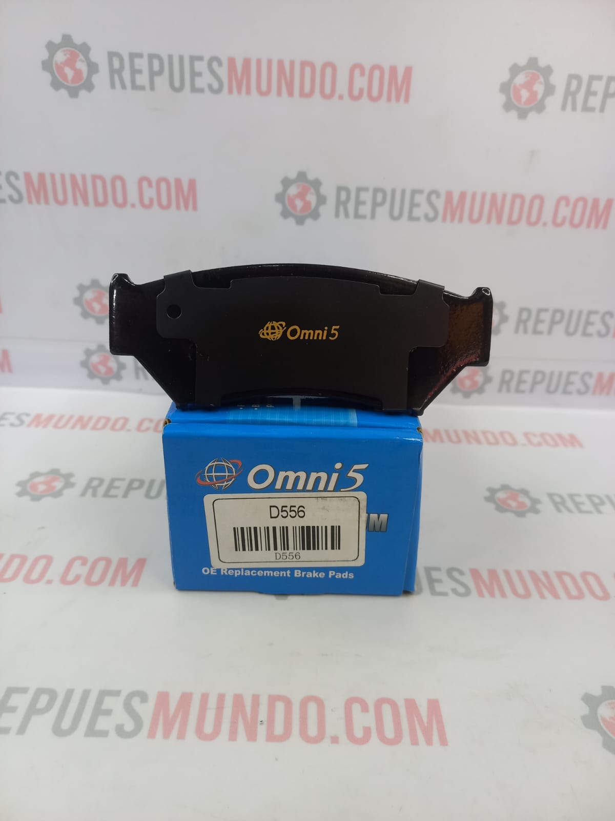 PASTILLAS PARA FRENO CHEVROLET GRAN VITARA 3 PUERTAS 1.6 4X4 REF D556 7435 D807 7680 OMNI5 MED 116X45 MM - Image 5