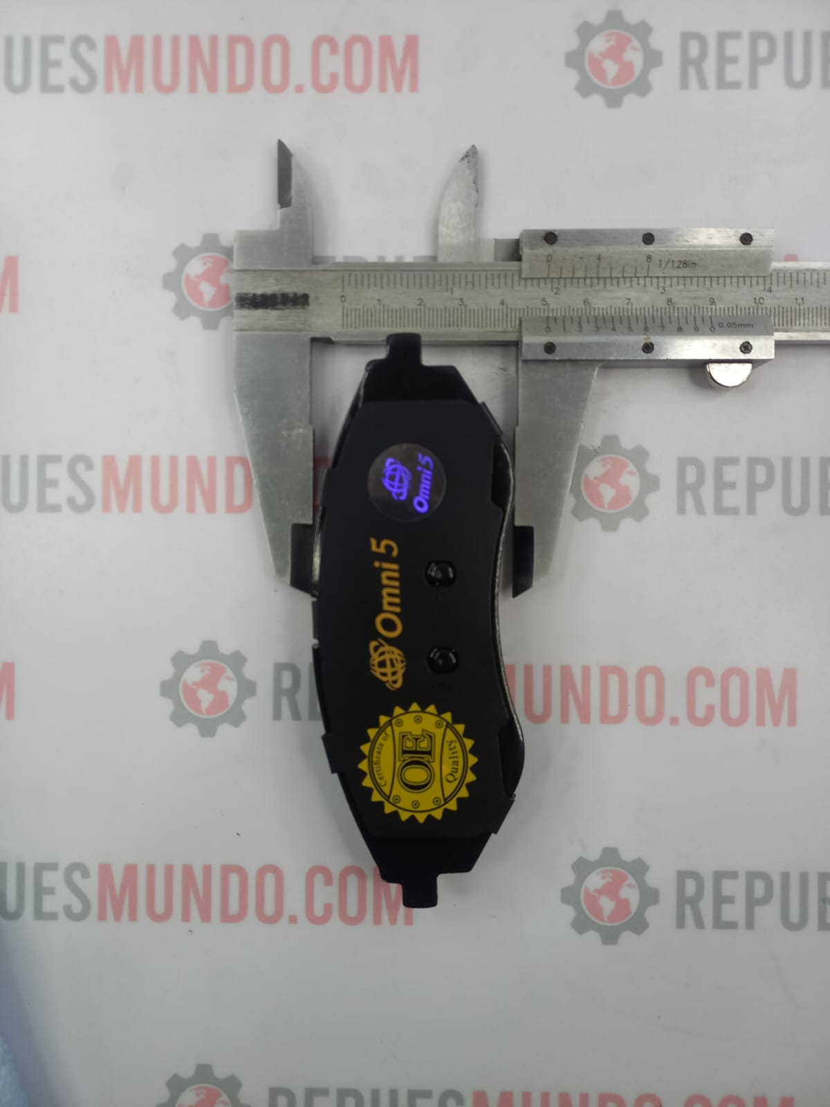 PASTILLAS PARA FRENO CHEVROLET SPARK GT BEAT REF D1590 8801 10313 8385 D1269 D1269 OMNI5 MED 133X48 MM - Image 3