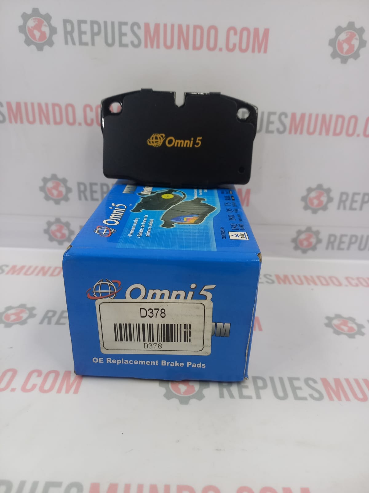 PASTILLAS PARA FRENO DEL DAEWOO RACER CIELO ESPERO REF D378 7267 D1436 8554 OMNI5 MED 99X58 - Image 3