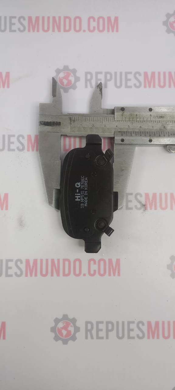 PASTILLAS PARA FRENO TRASERAS FIAT 500 REF SP1451 D1744 8778 HI-Q - Image 2