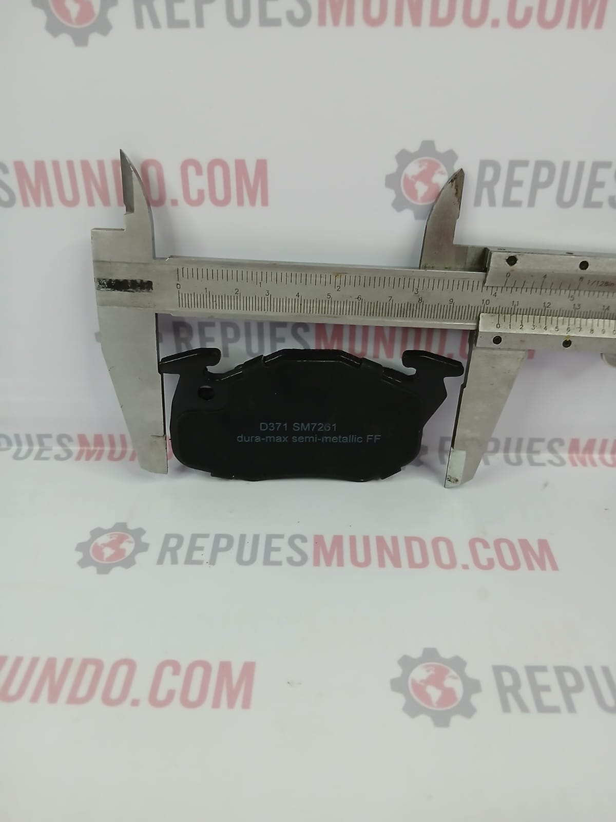 PASTILLAS PARA FRENO RENAULT 9 CARBURADOR TWINGO CLIO PEUGEUT 106 205 205 REF D516 005 7261 07827 D371 DURA-MAX MED 105X54 - Image 2