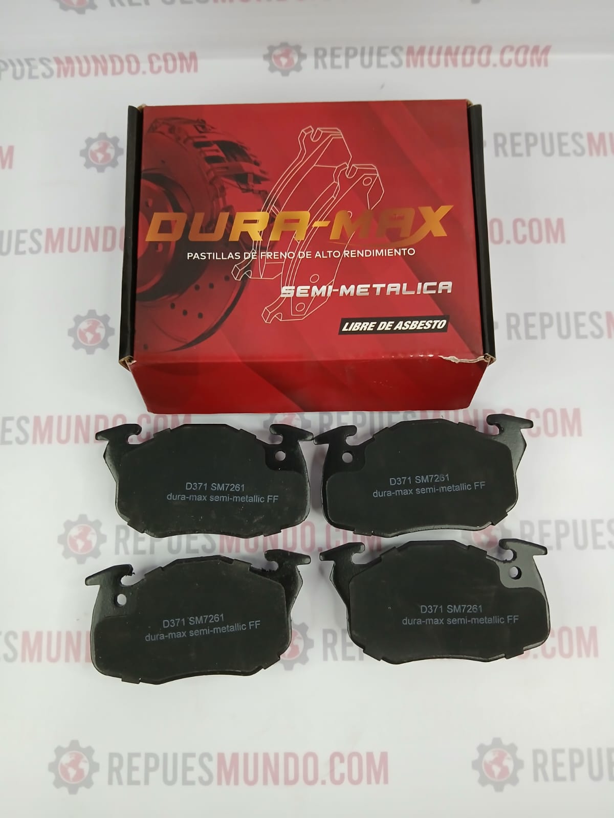 PASTILLAS PARA FRENO RENAULT 9 CARBURADOR TWINGO CLIO PEUGEUT 106 205 205 REF D516 005 7261 07827 D371 DURA-MAX MED 105X54