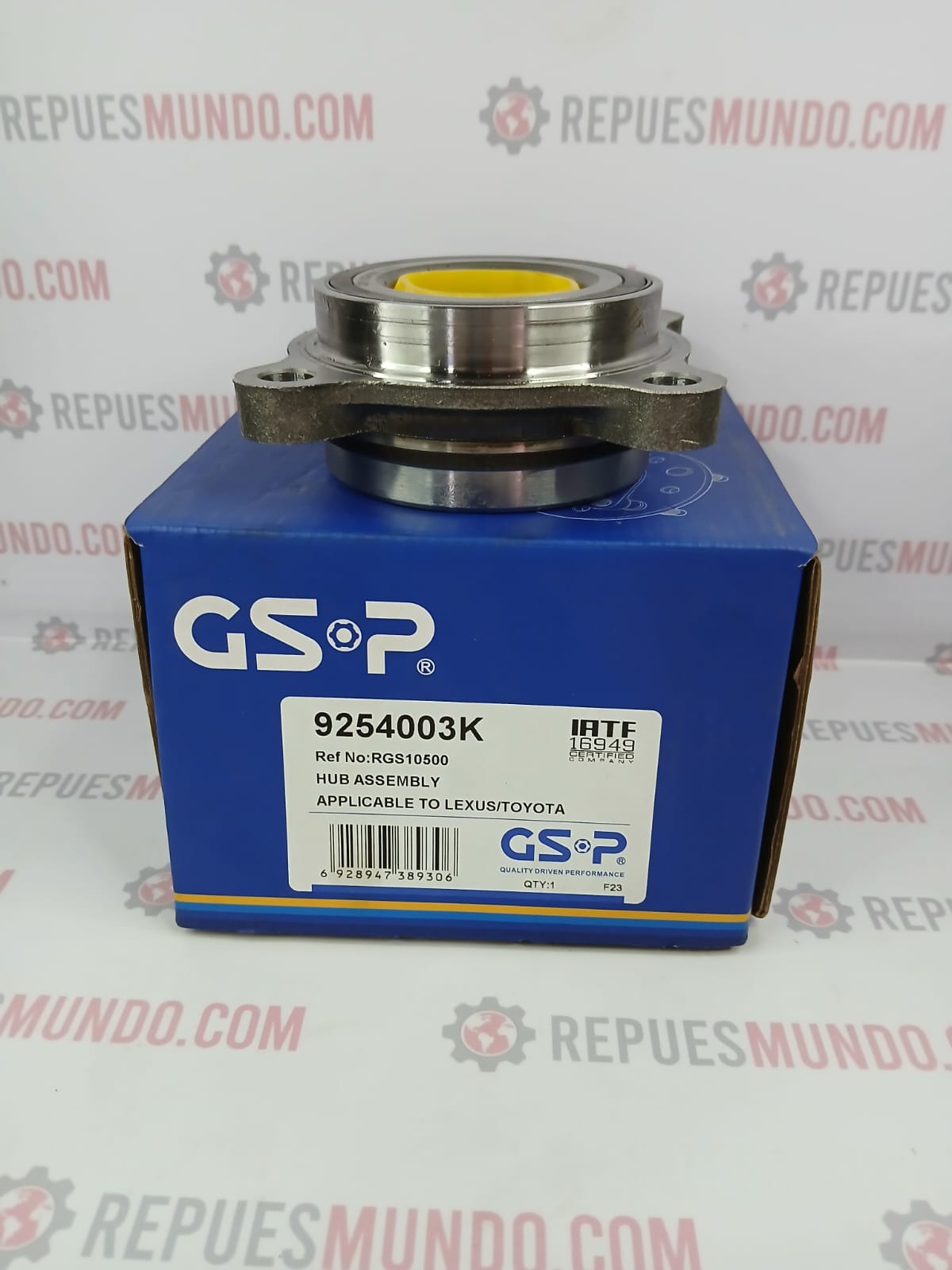 BOCIN RODAMIENTO DELANTERO TOYOTA HILUX VIGO REVO FORTUNER PRADO TX TXL LEXUS LC200 LC300 REF 9254003K RGS10500 GSP - Image 6