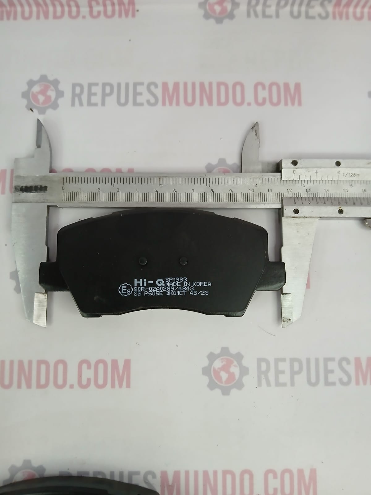 PASTILLAS PARA FRENO KIA PICANTO ALL NEW XTREME X LINE GT LINE REF E462 SP1983 HI-Q 121X55 MM RIN 14 - Image 4