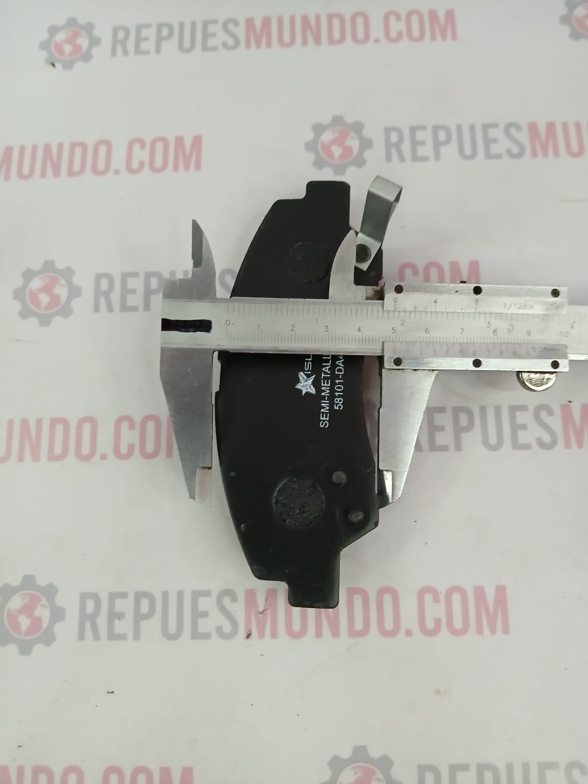 PASTILLAS PARA FRENO HYUNDAI GRAND I10 CHERY TIGO VAN REF D1935 9159 E314 3572 ISL MED 132X50 MM 58101-DA4A0 - Image 2