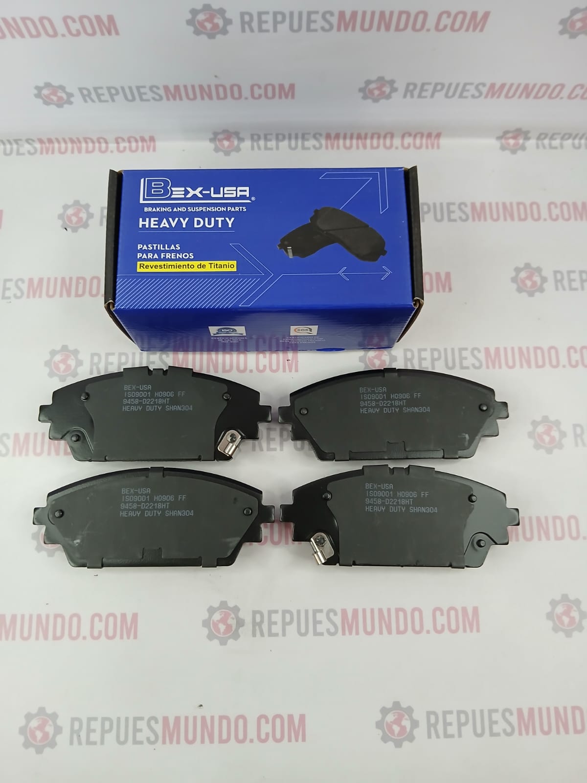 PASTILLAS PARA FRENO MAZDA CX30 DELANTERAS REF D2218 9458 BEX-USA CERAMICA