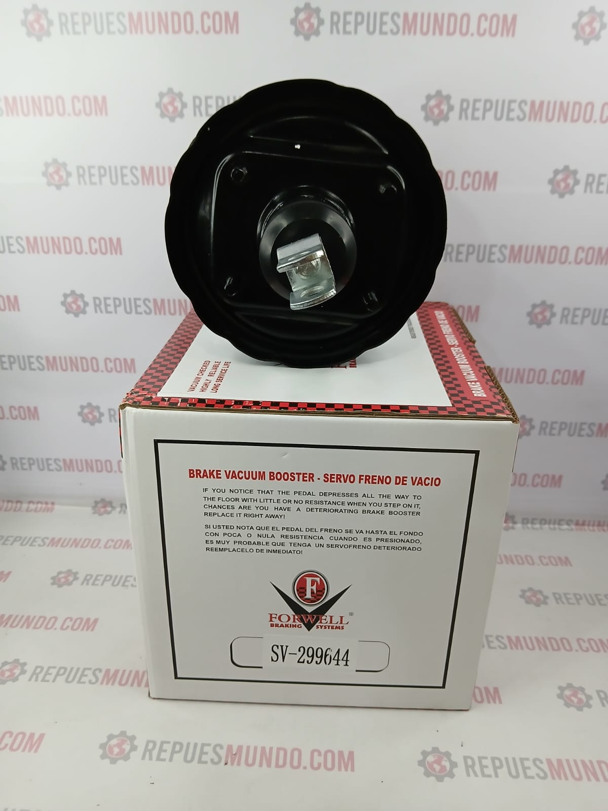 SERVO BOOSTER PARA FRENO CHEVROLET SUPER CARRY HAFEI CHANA CHINA REF SV-299644 FORWELL - Image 10