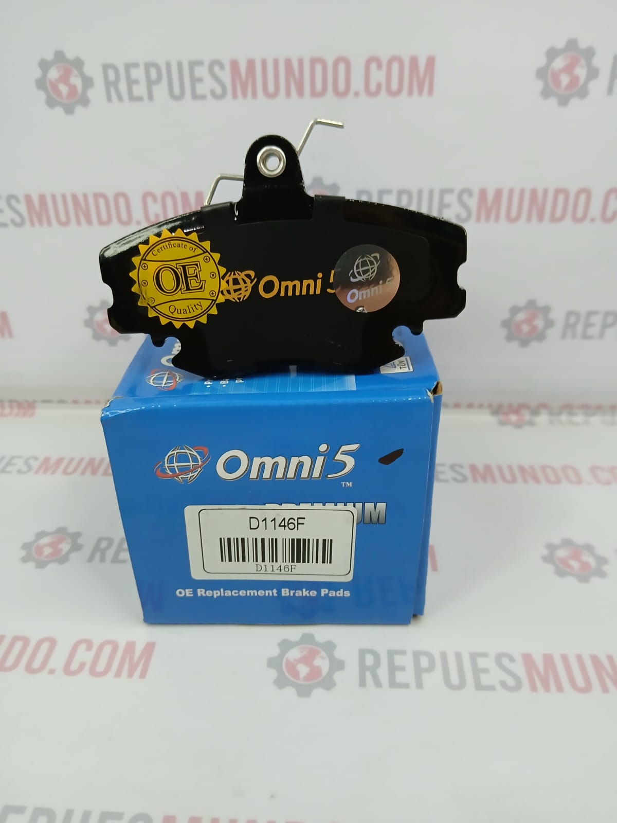 PASTILLAS PARA FRENO RENAULT CITIUS CLIO LOGAN MEGANE SANDERO TWINGO REF D1146 10243 0513 MED 99X64 OMNI5 - Image 4