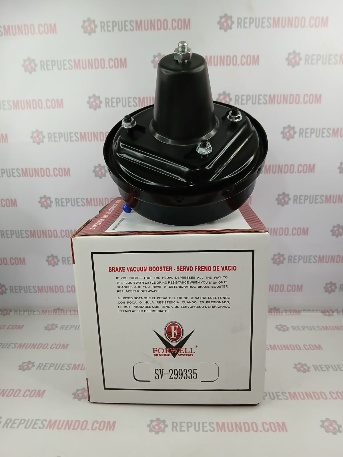 SERVO BOOSTER PARA FRENO MITSUBISHI L300 MONTERO 2400 NISSAN PATROL REF SV-299335 FORWELL