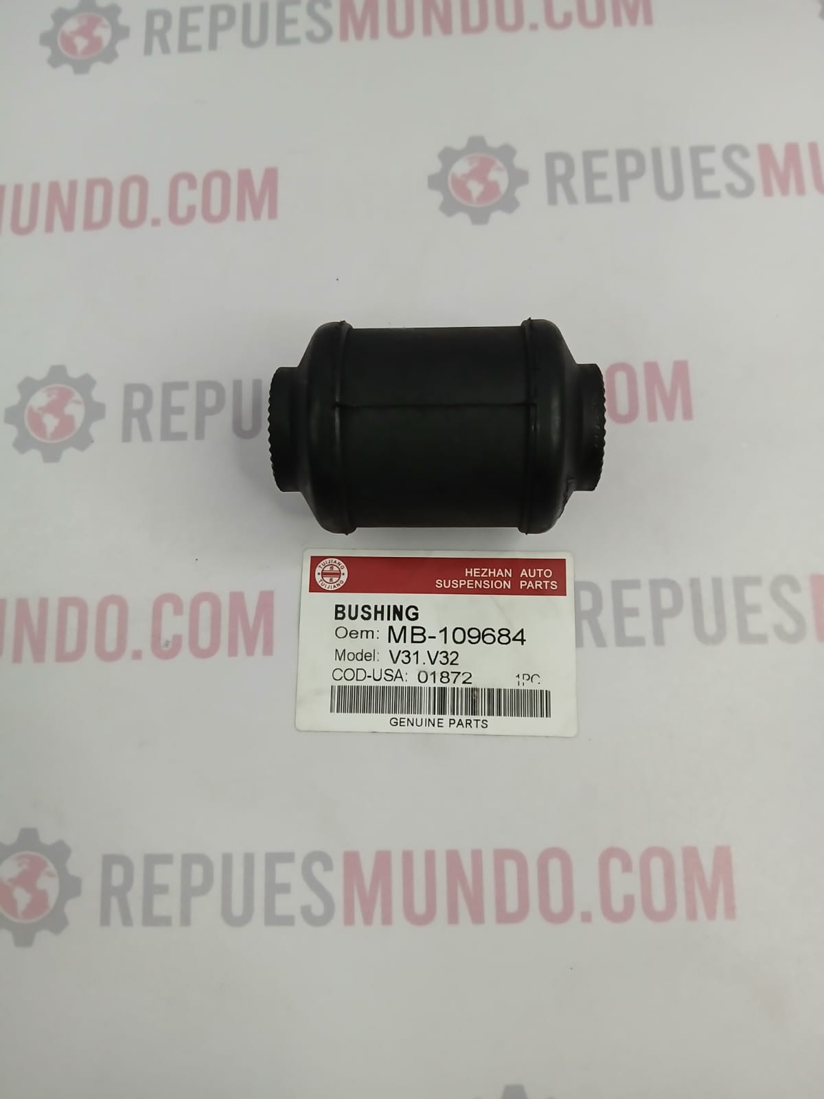 BUJE TIJERA INFERIOR MITSUBISHI V6300 PEQQUEÑO REF MB-109684 MED 15X40X65 MM TUIJIANG