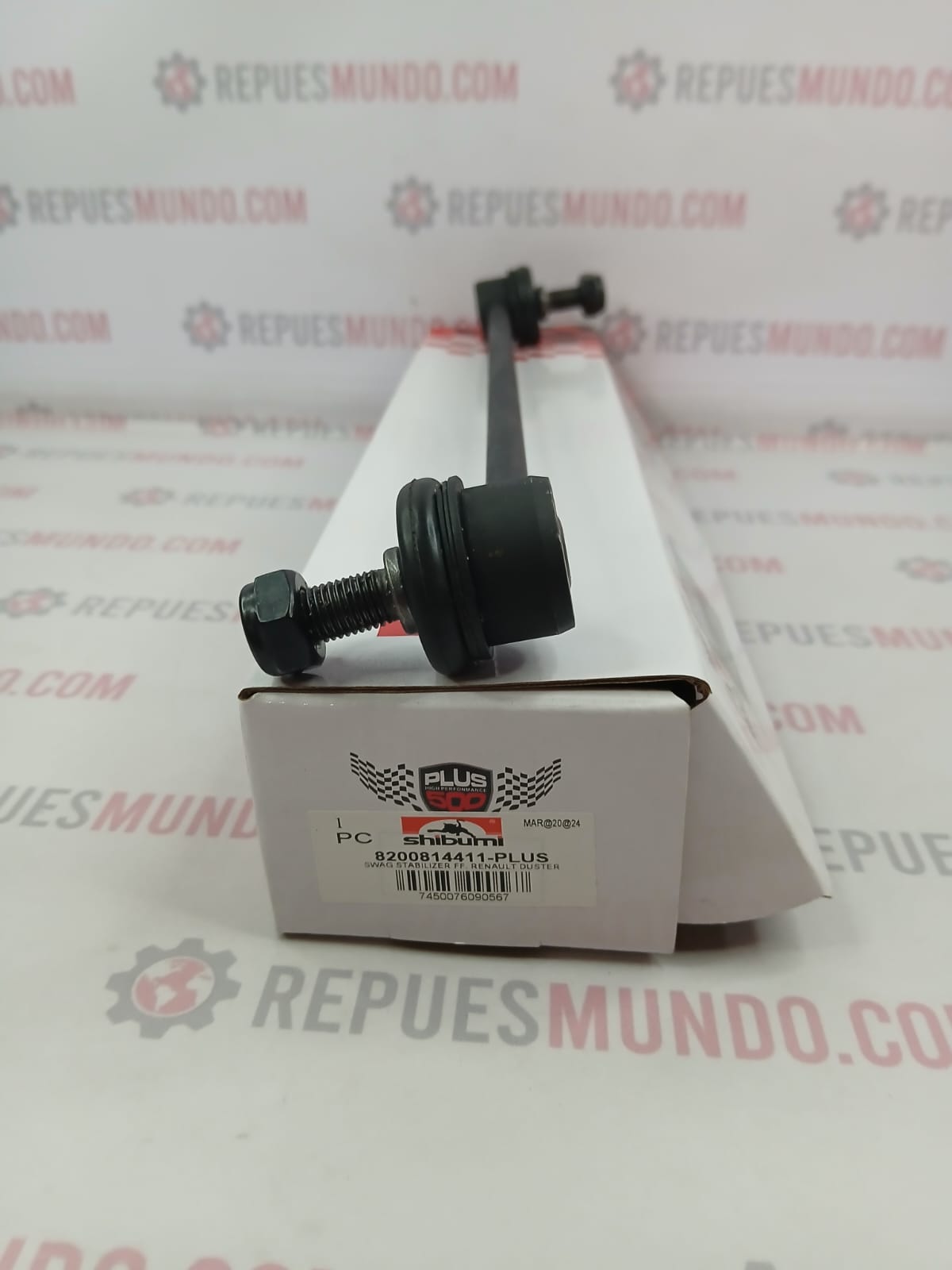 LAGRIMA MUÑECO BARRA ESTABILIZDORA RENAULT DUSTER OROCH CAPTUR 2.0 1.6 TODOS REF 8200814411-PLUS SHIBUMI - Image 5