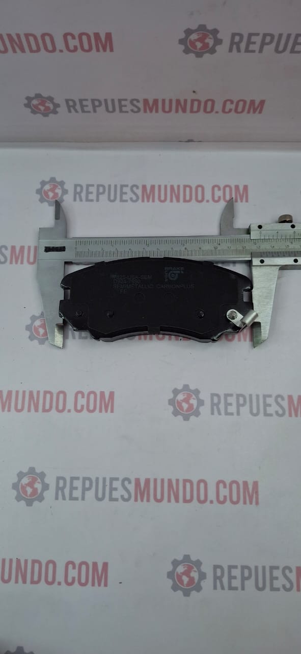 PASTILLAS PARA FRENO DEL KIA SPORTAGE HYUNDAI TUCSON CHANGAN CHINA REF D924 7825 7990 MED 131X59 MM BRAKE USA - Image 2