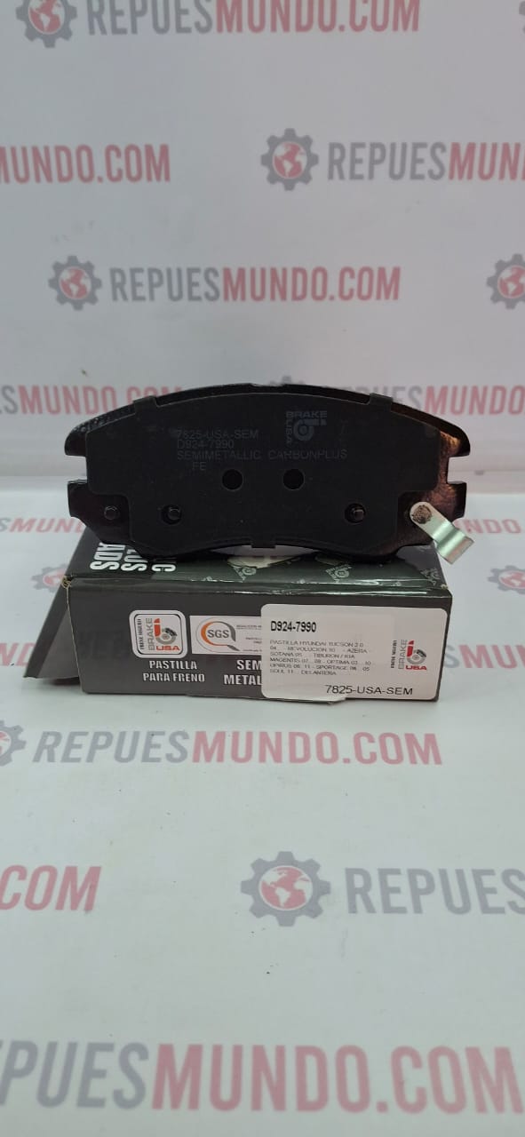 PASTILLAS PARA FRENO DEL KIA SPORTAGE HYUNDAI TUCSON CHANGAN CHINA REF D924 7825 7990 MED 131X59 MM BRAKE USA - Image 4