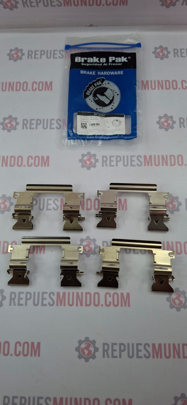 ANTIRRUIDOS PASTILLAS FORD RANGER 2.2 3.2 LIMITED PASTILLAS 8905 REF AP-3394 BRAKE PAK - Image 2
