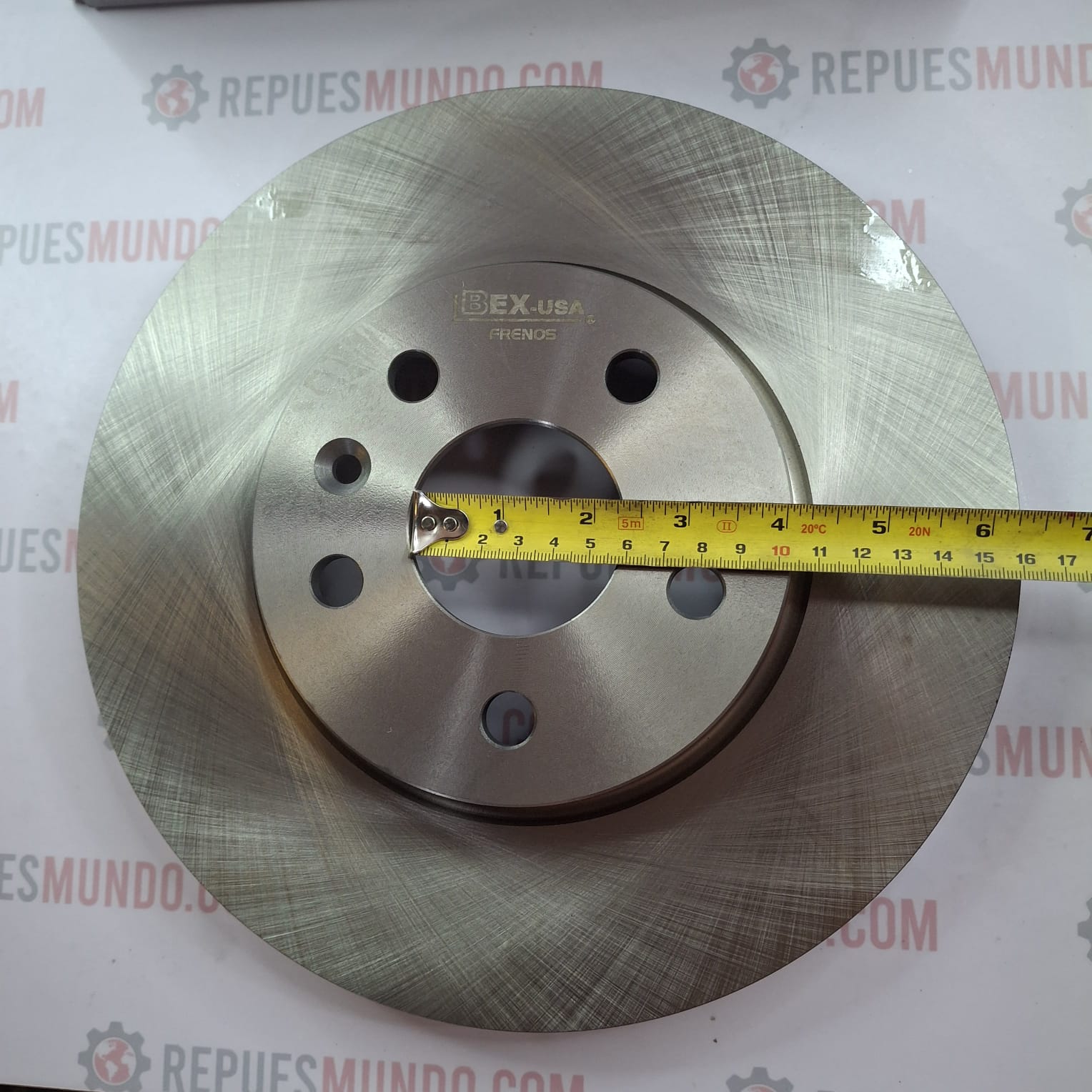 DISCOS PARA FRENO CHEVROLET TRAKER TURBO MONTANA DELANTERO REF BXDI-0743 BEX-USA - Image 4