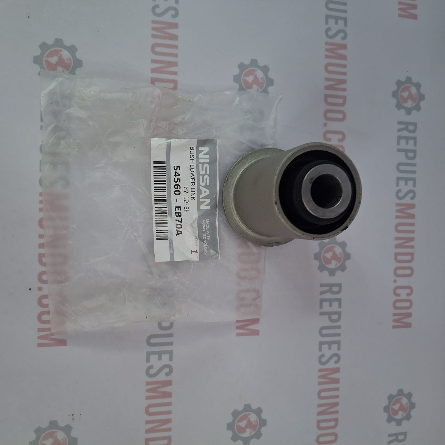 BUJE TIJERA INFERIOR NISSAN FRONTIER NP300 NAVARA RENAULT ALASKAN REF 54560-EB70A MED 14X44X74 MM