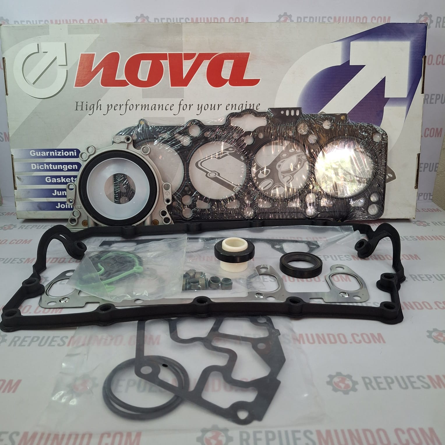 EMPAQUETADURA MOTOR VOLSKWAGEN AMAROK JETTA GOL GOLF 1.9 DIESEL TURBO REF 182 050 0002 00 NE STD