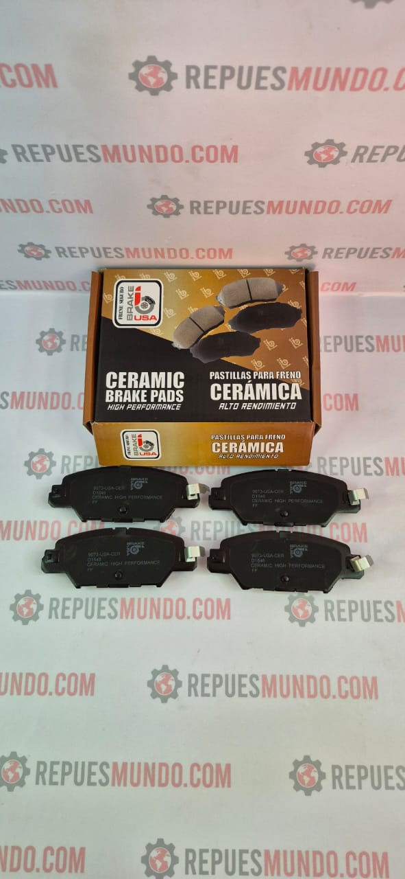 PASTILLAS PARA FRENO MAZDA CX5 TRASERAS REF D1846 9073 SP1860 BRAKE USA CERAMICA MED 112X42 MM