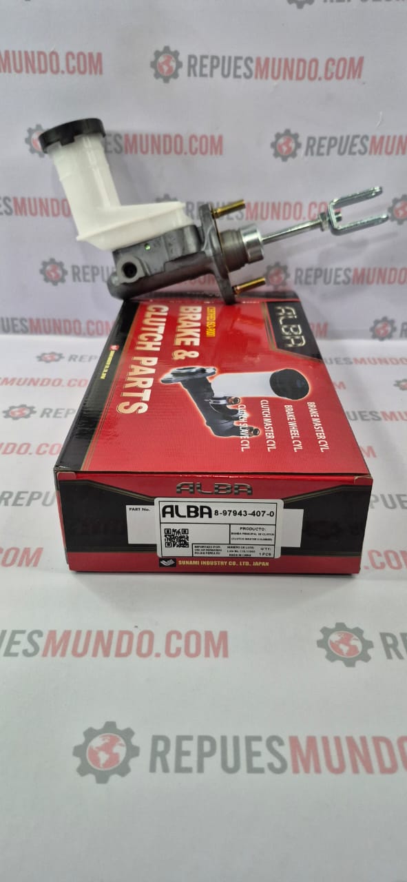 BOMBA CLUTCH EMBRAGUE PRINCIPAL CHEVROLET DMAX 3.0 TROOPER LUV 2.5 DIESEL REF 8-97039-704-0-J ALBA