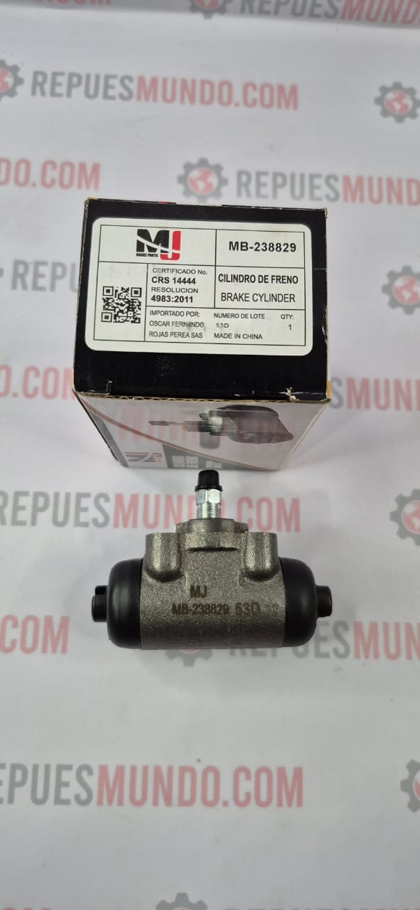CILINDRO PARA FRENO MITSUBISHI L200 MONTERO V63000 2400 2600 R DERECHO TUBO Y GRIFO REF MB-238829 MJ - Image 4