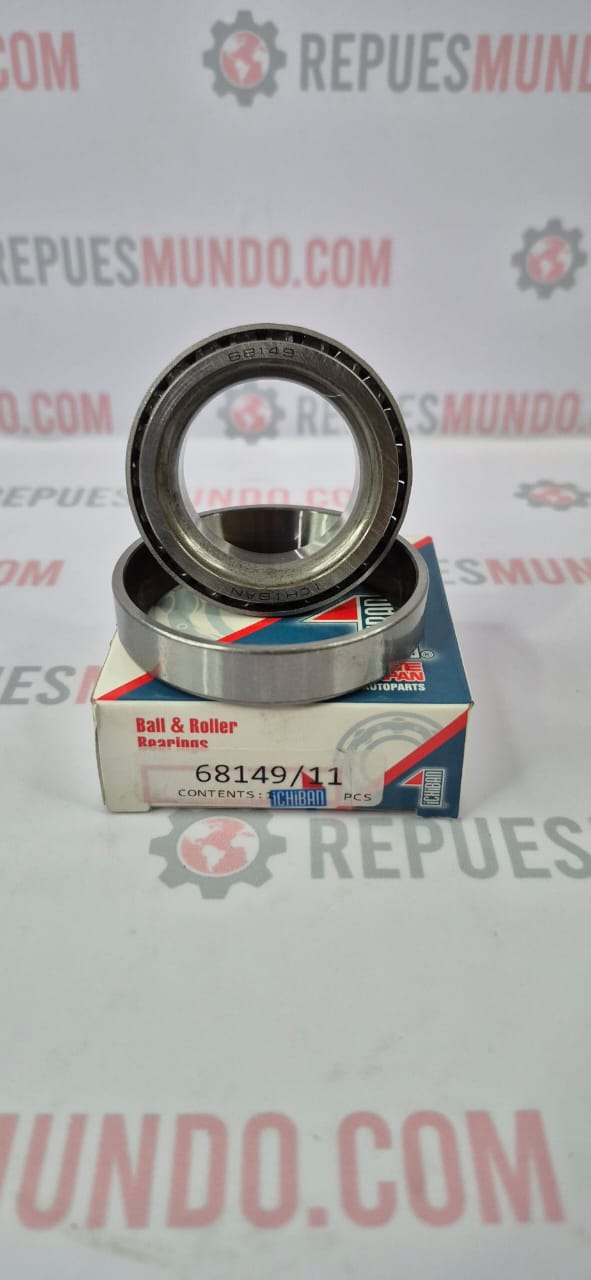 RODILLO RODAMIENTO DELANTERO HYUNDAI ATOS Y TAXI CHEVROLET SPARK 7:24 CRONOS REF 68149/11 ICHIBAN MED 35X60X15.8 MM 35.00X59.975X15.875 MM - Image 5