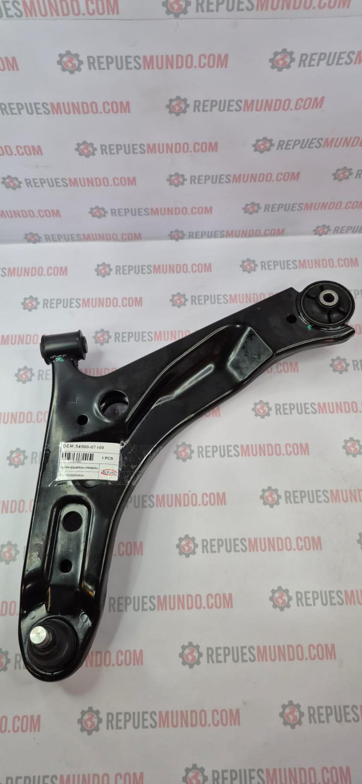 TIJERA CON ROTULA Y BUJES HYUNDAI GRAN I10 KIA PICANTO MORNIN ION L IZQUIERDA REF 54500-07100 517207 KYOTA